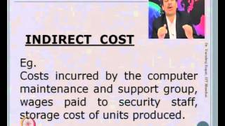 Mod-08 Lec-19 Types of Costs