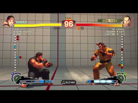 coremon1919 [Ryu] vs. Mr_kamase [Dan] | SSF4 AE