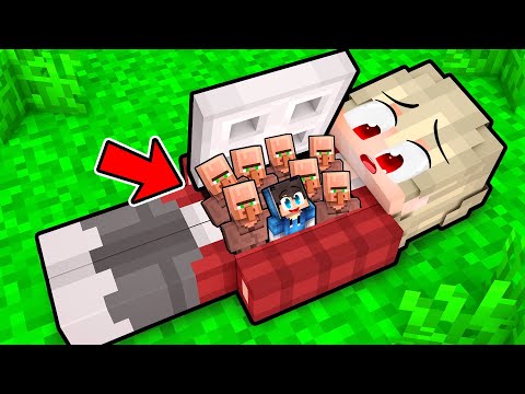 Postavil jsem Malý Dům Uvnitř Kevina v Minecraftu!