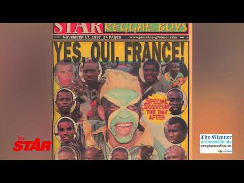 Reggae Boyz qualifying for the World Cup in 1998