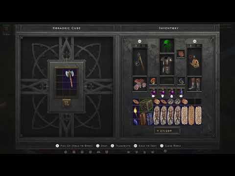 D2R, Making pride into a 10kHP iron golem. Merc Damage hits over 10k. More info in description/Auras