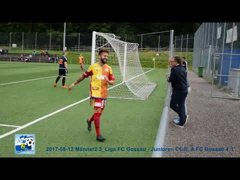 12 08 2017 FC Gossau 2 (gelb/rot)  -  FC Gossau Jun  A (blau) 4:1