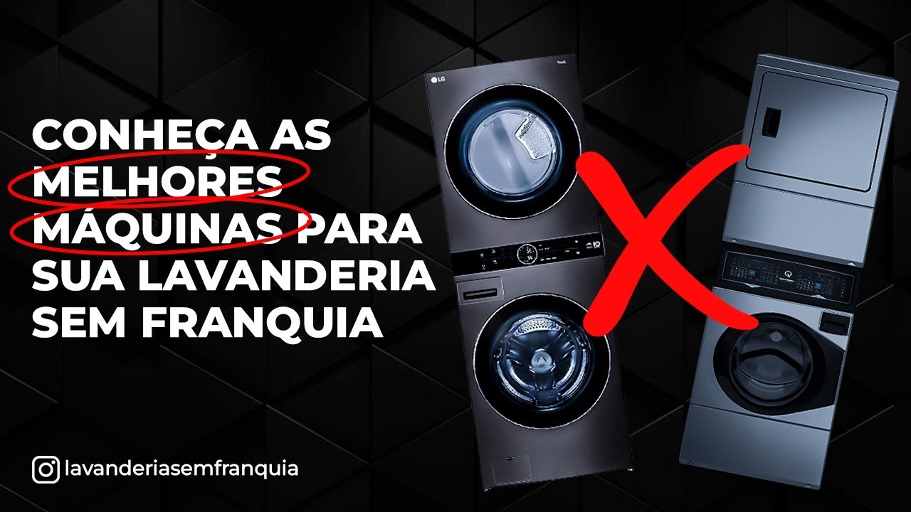 Máquinas da lavanderia, LG ou Speed qual escolher