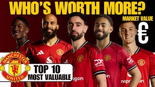 Manchester United Potential Market Value Full Squad | Top 10 Money Value Players