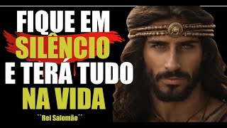 SALOMÃO E O PODER DO SILÊNCIO - (8 Lições de Sabedoria) #reisalomão