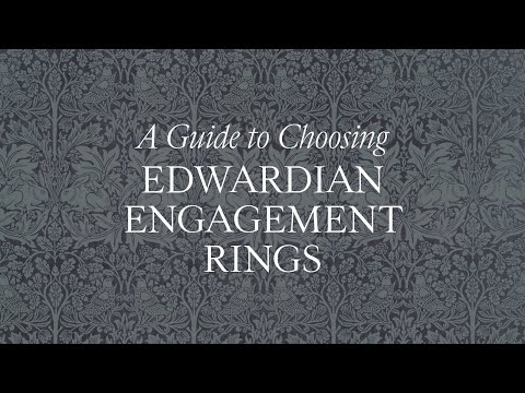 A Guide To Choosing Vintage & Antique Edwardian  Engagement Rings - 1stdibs