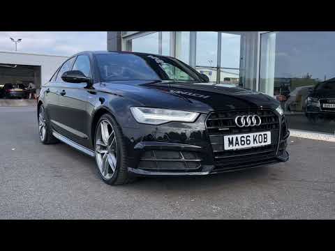 Used 2016 Audi A6 Saloon 2.0 TDI Black Edition S Tronic quattro at Chester | Motor Match Used Cars