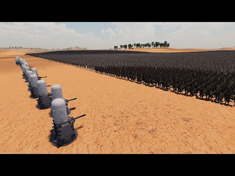 25 PHALANX vs 100,000 SPARTAN WARRIORS - Ultimate Epic Battle Simulator 2 | UEBS 2