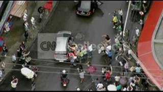 BRAZIL:POPE CONVOY TRAVELING TO AIRPORT