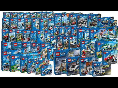 All LEGO City Police Sets 2014-2025 Compilation/Collection Speed Build