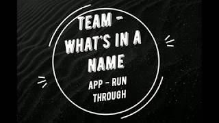 Run Through - A Text Summarizer by team What's In a Name