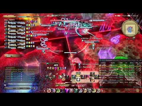 FFXIV - Aspholdelos: The Fourth Circle (Savage) P4S Part 1 First Clear - War PoV