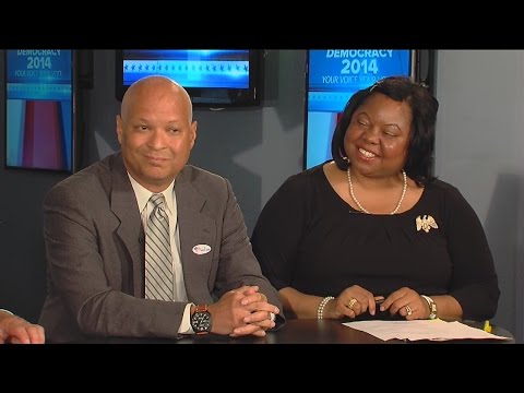 Jenice Mitchell Ford and Mark Lee on election night webcast