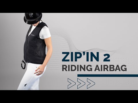New Airbag Zip'In 2 : 2 in 1 vest