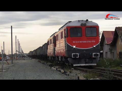 Marfar Transferoviar Grup & Locomotiva ND2 Grup Feroviar Roman in Osorhei pe Seara-03 Octombrie 2025