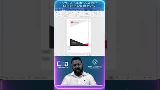 Download lagu How to Insert Letter head in MS Word | Learn Every Day (LED 4) | M.H. Creatives mp3
