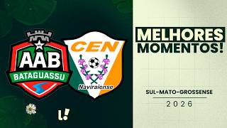 BATAGUASSU 0 X 1 NAVIRAIENSE | SEMIFINAL | CAMPEONATO SUL-MATO-GROSSENSE | MELHORES MOMENTOS