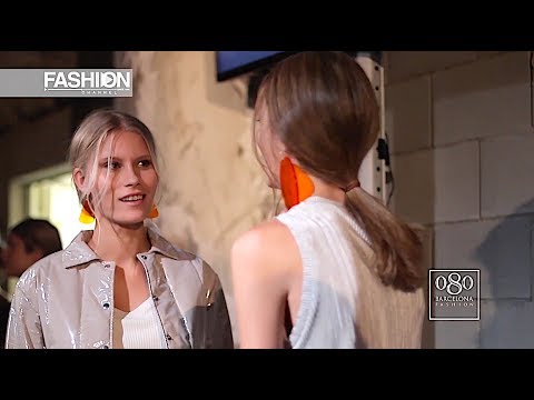 AMT Backstage 080 Barcelona Fashion Week Spring Summer 2018 - Fashion Channel