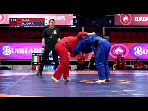 Round 1 Women's GP GI - +71 kg: R. TANA (ITA) v. A. FALKOVA (RUS)