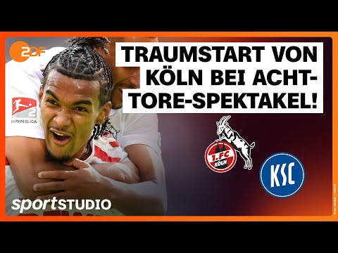 1. FC Köln – Karlsruher SC | 2. Bundesliga, 7. Spieltag Saison 2024/25 | sportstudio