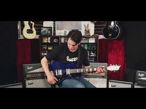 Supro Westbury Baritone Demo by David Koltai w/ Statesman head & 1x15 cab