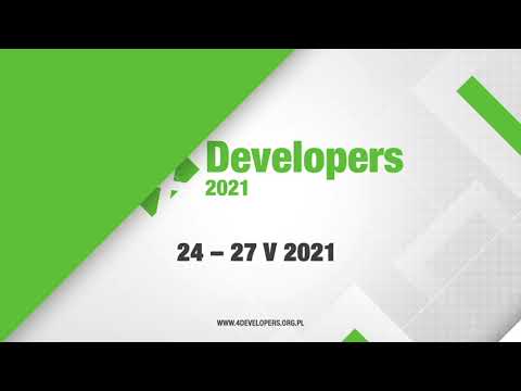 4Developers 2021: Zaimplementuj monolit. Ale taki modularny z dopilnowanymi granicami — J. Milewski