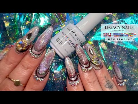🚨NEW PRODUCT🚨 RAINBOW CAT EYE GEL NAIL TOP COAT │ LEGACY NAILS
