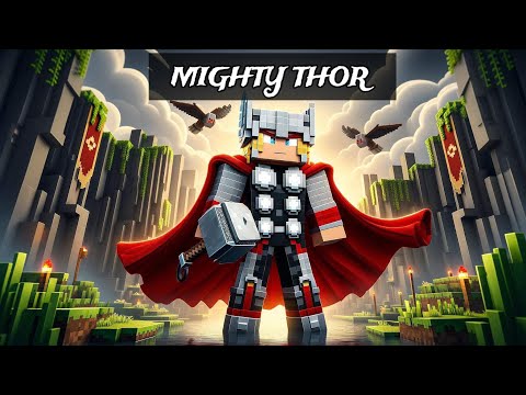 Unbelievable: I turned into MIGHTY THOR in Minecraft!