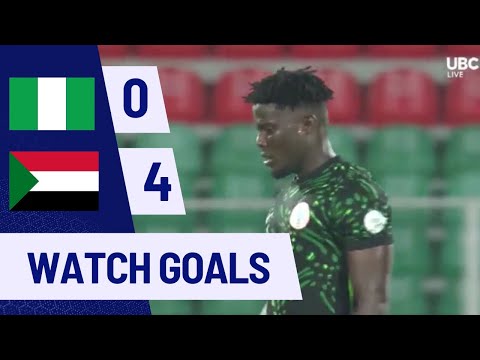 NIGERIA VS SUDAN [0-4] | GOALS AND HIGHLIGHTS | CHAN 2024 TOURNAMENT 