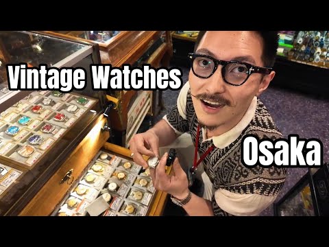 Why you CANNOT Miss This Hidden Vintage Watch Shop while in Osaka