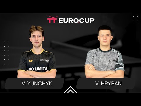 15:30 Valentyn Yunchyk - Vadym Hryban 14.10.2024 TT Euro.Cup Ukraine Elite. TABLE 3