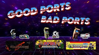 Good arcade Ports - Bad Arcade Ports - Amstrad CPC - Commodore 64 - Zx Spectrum 