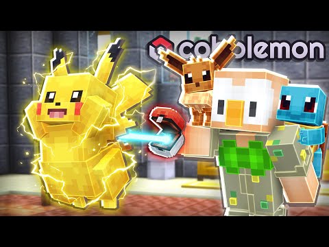 Minecraft'ta COBBLEMON Modunda Hayatta Kalmaya Çalıştım!