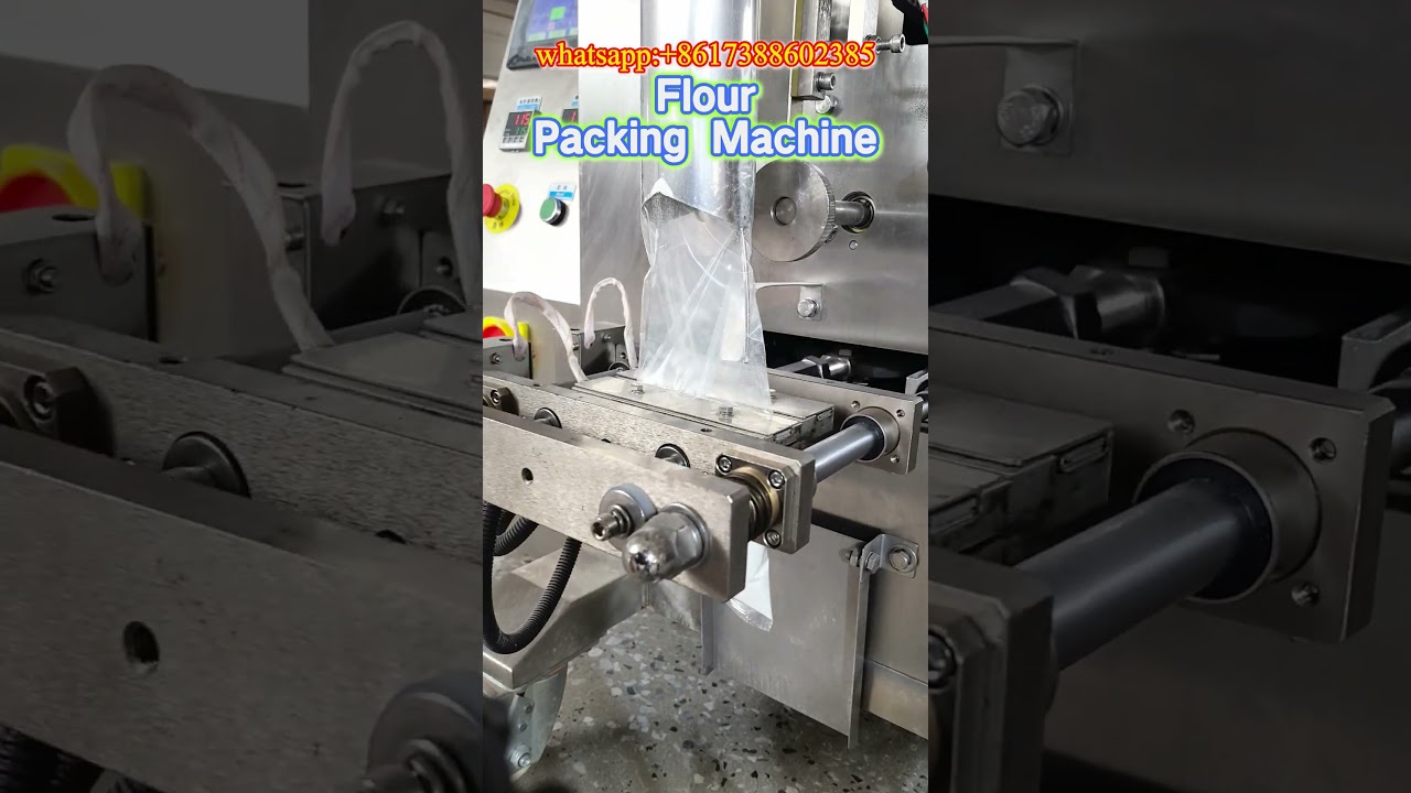 Automatic 10g 30g 100g 500g powder packing machine, flour packing machine #packingmachine #machine