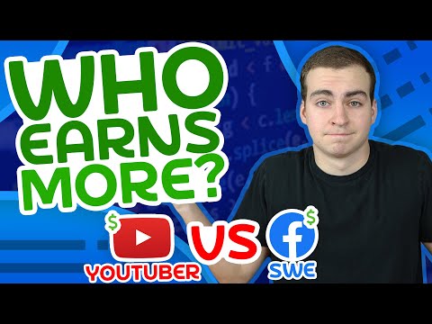 Software Engineer vs YouTuber Who Makes More