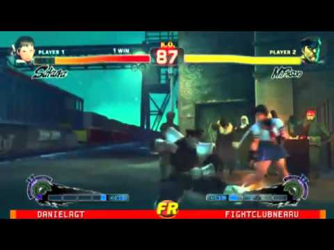 DanielRGT (Sakura) vs Fightclubnearu (M.Bison) Ranbat 2.3 2/8/11 Pt.2