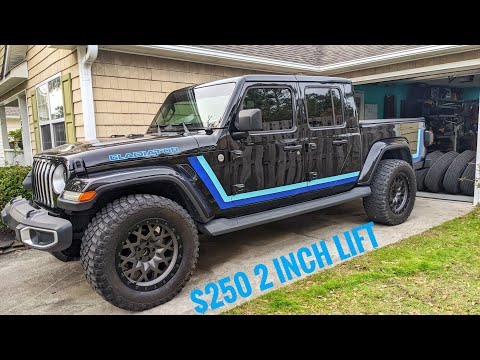 $250 2in Iron Rock Offroad Jeep Gladiator Lift Installation: Part 1