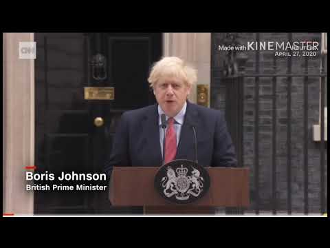 CNN News Watch Boris Johnson’s first speech after Covid-19 battle