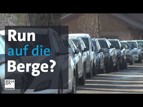 Naturschützer befürchten Ansturm auf die Berge im Winter | Abendschau | BR24