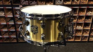 Video thumbnail for SJC Custom Drum GOLIATH BELL BRASS SNARE 14×7 / ガライア ベル ブラス スネア by Drum Shop ACT