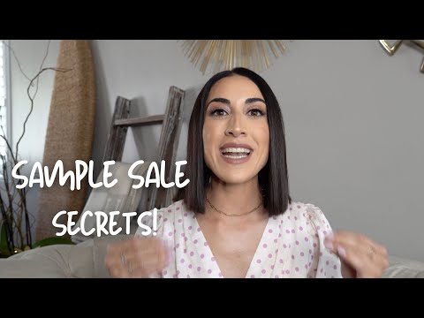 Sample Sale Secrets for Wedding Dresses - What is a Sample Sale?