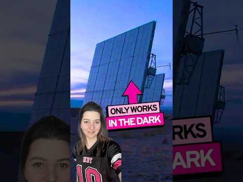 Solar Panels that only work in the DARK!