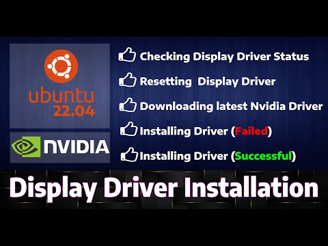 Nvidia Display Driver (525.89.02) Installation (and update) on Ubuntu 22.04