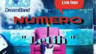 Download lagu The Dream Band 3 || Numero - Letih || Lirik lagu mp3 Download lagu The Dream Band 3 || Numero - Letih || Lirik lagu mp3