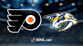 Forsberg, Predators bounce back to defeat Flyers, 6-5