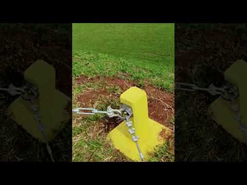 LINHA DE VIDA FLEXÍVEL PARA TALUDE