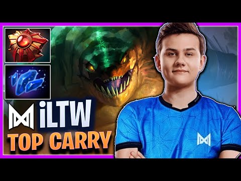 Nigma.iLTW - Tidehunter Offlane VS NoOne [Ember Spirit] Dota 2 Gameplay