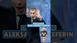 🔥 Aleksander Čeferin FLEX $250K Rolex Daytona “Le Mans” During PSG’s Trophy Ceremony 🏆⌚