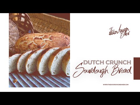 Dutch Crunch Sourdough Bread (Full Recipe Video)