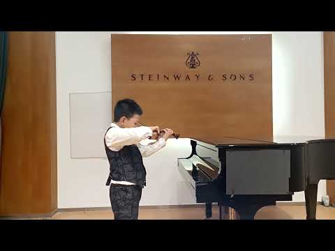Paganini 24 Caprices for violin, No.5  7 years old student